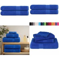 Handtücher 2 Stk. Blau 100x200 cm 360 g/m² 100% Baumwolle - Vidaxl von VIDAXL