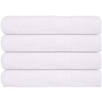 Handtücher 4 Stk. Weiß 100x200 cm 360 g/m² 100% Baumwolle Vidaxl von VIDAXL