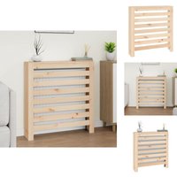 Vidaxl - Heizkörper-Zubehör - Living Heizkörperverkleidung 79,5x19x84 cm Massivholz Kiefer - Braun von VIDAXL