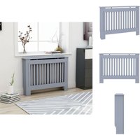Heizkörper-Zubehör - Living Heizkörperverkleidung Anthrazit 112x19x81,5 cm mdf - Anthrazit Heizkörper-Zubehör - Living Heizkörperverkleidung Anthrazit 112x19x81,5 cm mdf - Anthrazit von VIDAXL