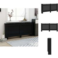 Heizkörper-Zubehör - Living Heizkörperverkleidung Schwarz 172x19x81,5 cm mdf - Schwarz Heizkörper-Zubehör - Living Heizkörperverkleidung Schwarz 172x19x81,5 cm mdf - Schwarz von VIDAXL