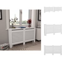 Heizkörper-Zubehör - Living Heizkörperverkleidungen 2 Stk. Weiß 152 x 19 x 81,5 cm mdf - Weiß Heizkörper-Zubehör - Living Heizkörperverkleidungen 2 Stk. Weiß 152 x 19 x 81,5 cm mdf - Weiß von VIDAXL
