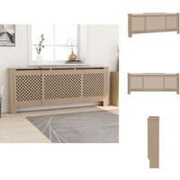 Heizkörper-Zubehör - Living mdf Heizkörperverkleidung 205 cm - Braun Heizkörper-Zubehör - Living mdf Heizkörperverkleidung 205 cm - Braun von VIDAXL