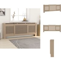 Heizkörper-Zubehör - Living mdf Heizkörperverkleidung 205 cm - Braun Heizkörper-Zubehör - Living mdf Heizkörperverkleidung 205 cm - Braun von VIDAXL