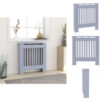 Heizkörper-Zubehör - Living mdf Heizkörperverkleidung Grau 78 cm - Grau Heizkörper-Zubehör - Living mdf Heizkörperverkleidung Grau 78 cm - Grau von VIDAXL