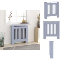 Heizkörper-Zubehör - Living mdf Heizkörperverkleidung Grau 78 cm - Grau Heizkörper-Zubehör - Living mdf Heizkörperverkleidung Grau 78 cm - Grau von VIDAXL