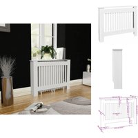 Vidaxl - Heizkörper-Zubehör - mdf Heizkörper-Abdeckung Heizkörperverkleidung 112 cm, weiß - Weiß Vidaxl - Heizkörper-Zubehör - mdf Heizkörper-Abdeckung Heizkörperverkleidung 112 cm, weiß - Weiß von VIDAXL