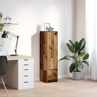 Highboard Altholz-Optik 29,5x34x119,5 cm Holzwerkstoff Vidaxl Highboard Altholz-Optik 29,5x34x119,5 cm Holzwerkstoff Vidaxl von VIDAXL