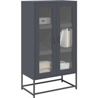Highboard Anthrazit 68x39x123 cm Stahl - Vidaxl Highboard Anthrazit 68x39x123 cm Stahl - Vidaxl von VIDAXL