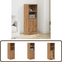 Highboard Artisan-Eiche 36x35,5x103,5 cm Holzwerkstoff - Vidaxl Highboard Artisan-Eiche 36x35,5x103,5 cm Holzwerkstoff - Vidaxl von VIDAXL