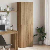 Highboard Artisan-Eiche 60x32x190 cm Holzwerkstoff Vidaxl von VIDAXL