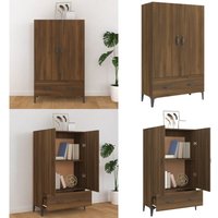 Highboard Braun Eichen-Optik 70x31x115 cm Holzwerkstoff - Sideboard - Hochboard - Wohnzimmermöbel - Eiche Optik - Holzmöbel - Home & Living Highboard Braun Eichen-Optik 70x31x115 cm Holzwerkstoff - Sideboard - Hochboard - Wohnzimmermöbel - Eiche Optik - Holzmöbel - Home & Living von VIDAXL