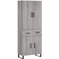 Highboard Grau Sonoma 69,5x34x180 cm Holzwerkstoff vidaXL Highboard Grau Sonoma 69,5x34x180 cm Holzwerkstoff vidaXL von VIDAXL
