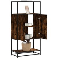 Highboard Räuchereiche 68x35x139 cm Holzwerkstoff und Metall - Vidaxl Highboard Räuchereiche 68x35x139 cm Holzwerkstoff und Metall - Vidaxl von VIDAXL
