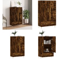 Highboard Räuchereiche 69,5x31x115 cm Holzwerkstoff - Sideboard - Hochschrank - Wohnzimmermöbel - Holz Sideboard - Regal - Home & Living Highboard Räuchereiche 69,5x31x115 cm Holzwerkstoff - Sideboard - Hochschrank - Wohnzimmermöbel - Holz Sideboard - Regal - Home & Living von VIDAXL