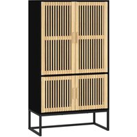 Highboard Schwarz 70x35x125 cm Holzwerkstoff Vidaxl Highboard Schwarz 70x35x125 cm Holzwerkstoff Vidaxl von VIDAXL