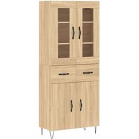 Highboard Sonoma-Eiche 69,5x34x180 cm Holzwerkstoff Vidaxl Highboard Sonoma-Eiche 69,5x34x180 cm Holzwerkstoff Vidaxl von VIDAXL