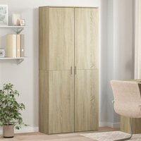 Highboard Sonoma-Eiche 80x35x180 cm Holzwerkstoff - Vidaxl Highboard Sonoma-Eiche 80x35x180 cm Holzwerkstoff - Vidaxl von VIDAXL