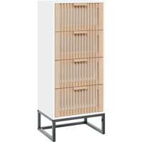 Highboard Weiß 40x30x95 cm Holzwerkstoff vidaXL von VIDAXL