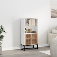 Highboard Weiß 60x35x125 cm Holzwerkstoff Vidaxl von VIDAXL