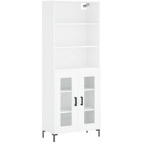 Highboard Weiß 69,5x34x180 cm Holzwerkstoff Vidaxl von VIDAXL