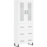 Highboard Weiß 69,5x34x180 cm Holzwerkstoff Vidaxl von VIDAXL