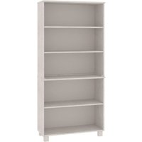 Highboard hamar Massivholz Kiefer Weiß - Vidaxl von VIDAXL