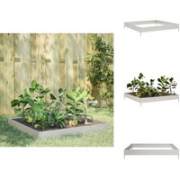 Vidaxl - Hochbeet 100x100x18,5 cm Edelstahl - Hochbeet - Hochbeete - Garten Hochbeet - Pflanzbeet Vidaxl - Hochbeet 100x100x18,5 cm Edelstahl - Hochbeet - Hochbeete - Garten Hochbeet - Pflanzbeet von VIDAXL