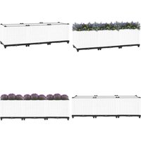 Hochbeet 120x40x38 cm Polypropylen - Hochbeet - Pflanzenbehälter - Gartenmöbel - Polypropylen - Blumenerde - Home & Living von VIDAXL