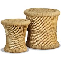 Hocker 2 Stk. Bambus und Jute Vidaxl Hocker 2 Stk. Bambus und Jute Vidaxl von VIDAXL