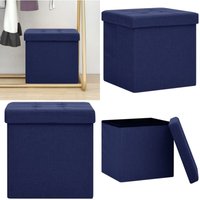 Hocker mit Stauraum Blau Leinenoptik - Hocker - Hocker mit Stauraum - Home & Living Hocker mit Stauraum Blau Leinenoptik - Hocker - Hocker mit Stauraum - Home & Living von VIDAXL