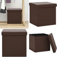 Hocker mit Stauraum Braun PVC - Hocker - Hocker mit Stauraum - Home & Living Hocker mit Stauraum Braun PVC - Hocker - Hocker mit Stauraum - Home & Living von VIDAXL
