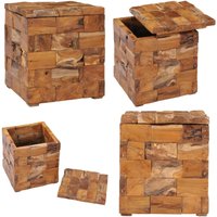 Hocker mit Stauraum Massivholz Teak - Hocker - Hocker mit Stauraum - Home & Living Hocker mit Stauraum Massivholz Teak - Hocker - Hocker mit Stauraum - Home & Living von VIDAXL