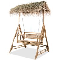 Hollywoodschaukel 2-Sitzer mit Palmblättern Bambus 202 cm Vidaxl Hollywoodschaukel 2-Sitzer mit Palmblättern Bambus 202 cm Vidaxl von VIDAXL