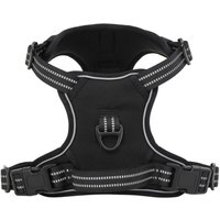 Vidaxl - Hundegeschirr mit Leine & Halsband Verstellbar Schwarz xl Vidaxl - Hundegeschirr mit Leine & Halsband Verstellbar Schwarz xl von VIDAXL