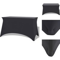 Hussen - Living Stretch-Tischhusse 2 Stk. 120 x 60,5 x 74 cm Anthrazit - Anthrazit Hussen - Living Stretch-Tischhusse 2 Stk. 120 x 60,5 x 74 cm Anthrazit - Anthrazit von VIDAXL
