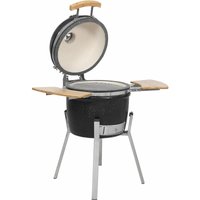 Kamado Barbecue Grill Räucherofen Keramik 76 cm vidaXL789485 von BONNEVIE