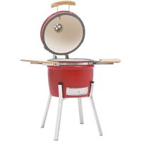 Kamado-Grill und Smoker Keramik 81 cm vidaXL269623 von BONNEVIE