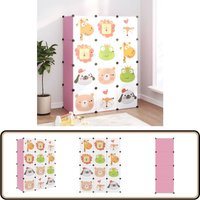 Kinderschrank Modular mit 12 Würfeln Rosa pp - Kindermöbel - Spielzimmer Dekoration - Regalsysteme - Aufbewahrungsboxen - Organisationssystem Kinderschrank Modular mit 12 Würfeln Rosa pp - Kindermöbel - Spielzimmer Dekoration - Regalsysteme - Aufbewahrungsboxen - Organisationssystem von VIDAXL