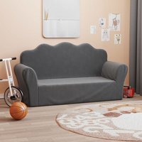 Kindersofa 2-Sitzer Anthrazit Weich Plüsch Vidaxl 230721 Kindersofa 2-Sitzer Anthrazit Weich Plüsch Vidaxl 230721 von VIDAXL