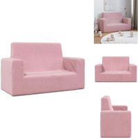 Kindersofa 2-Sitzer Rosa Weich Plüsch - Kindersofa - Kindersofas - Minisofa - Minicouch Kindersofa 2-Sitzer Rosa Weich Plüsch - Kindersofa - Kindersofas - Minisofa - Minicouch von VIDAXL