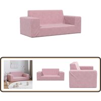 Kindersofa 2-Sitzer Rosa Weich Plüsch - Vidaxl Kindersofa 2-Sitzer Rosa Weich Plüsch - Vidaxl von VIDAXL