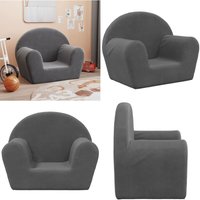 Kindersofa Anthrazit Weich Plüsch - Kinder Sofa - Kuschel Sofa - Sitzsack Kinder - Kindersitzplatz - Plüschsofa - Home & Living Kindersofa Anthrazit Weich Plüsch - Kinder Sofa - Kuschel Sofa - Sitzsack Kinder - Kindersitzplatz - Plüschsofa - Home & Living von VIDAXL