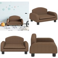 Kindersofa Braun 50x40x30 cm Stoff - Kinder Sofa - Minisofa - Sitzsack - Kindermöbeln - Holzsofa - Home & Living Kindersofa Braun 50x40x30 cm Stoff - Kinder Sofa - Minisofa - Sitzsack - Kindermöbeln - Holzsofa - Home & Living von VIDAXL