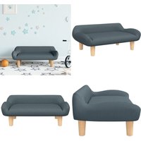 Kindersofa Dunkelgrau 70x40x24 cm Stoff - Kinder Sofa - Minisoofa - Spielzimmer Möbel - Sitzmöbeln Für Kinder - Kinderstuhl - Home & Living Kindersofa Dunkelgrau 70x40x24 cm Stoff - Kinder Sofa - Minisoofa - Spielzimmer Möbel - Sitzmöbeln Für Kinder - Kinderstuhl - Home & Living von VIDAXL