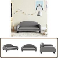 Kindersofa Grau 70x45x30 cm Kunstleder - Kinder Sofa - Minisoofa - Spielzimmer Möbel - Kindermöbel - Sitzsack Kinder Kindersofa Grau 70x45x30 cm Kunstleder - Kinder Sofa - Minisoofa - Spielzimmer Möbel - Kindermöbel - Sitzsack Kinder von VIDAXL