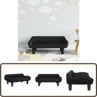 Kindersofa Schwarz 70x40x24 cm Samt - Kinder Sofa - Minisofa - Sitzsack - Kindermöbeln - Kinderzimmer Dekoration Kindersofa Schwarz 70x40x24 cm Samt - Kinder Sofa - Minisofa - Sitzsack - Kindermöbeln - Kinderzimmer Dekoration von VIDAXL