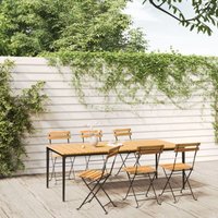 Vidaxl - Klappbare Gartenstühle 6 Stk. Stahl und Massivholz Akazie Vidaxl - Klappbare Gartenstühle 6 Stk. Stahl und Massivholz Akazie von VIDAXL
