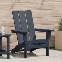 Klappbarer Adirondack-Stuhl Marineblau 74.5 x 80.5 x 90cm Vidaxl Klappbarer Adirondack-Stuhl Marineblau 74.5 x 80.5 x 90cm Vidaxl von VIDAXL
