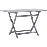 Vidaxl - Klappbarer Gartentisch 120 x 70 x 75 cm Massivholz Akazie von VIDAXL